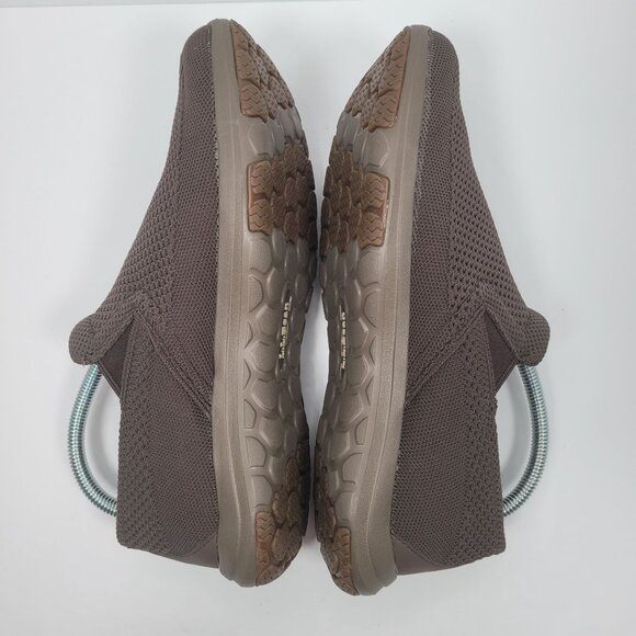 L.L.Bean Men's Brown Slip-On Mesh Casual Shoes 506002 US Size 10W - Picture 6 of 8